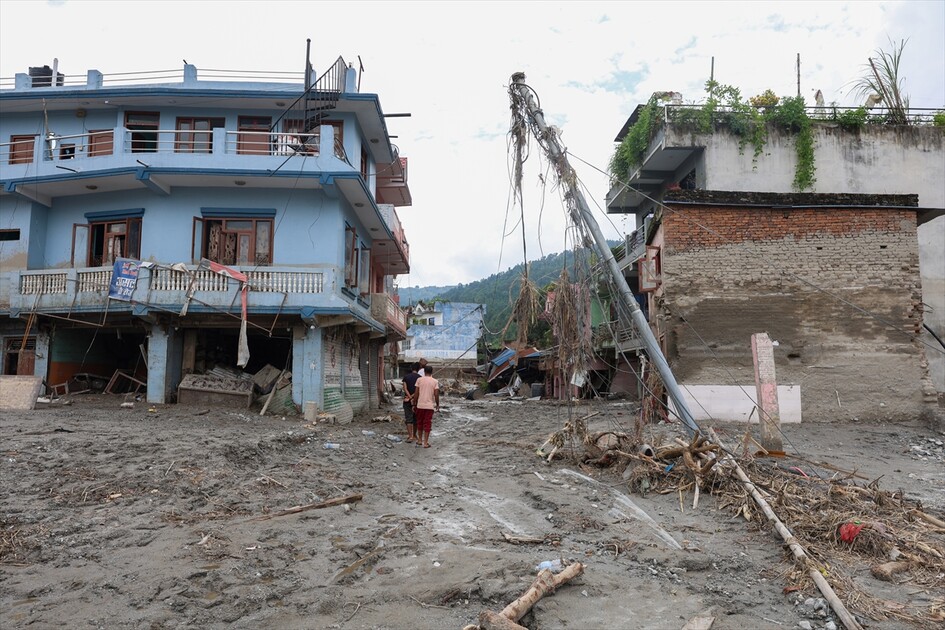Nepal'deki selde hayatını kaybedenlerin sayısı 616'ya çıktı