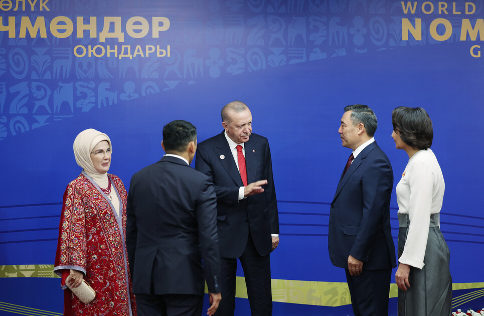 Cumhurbaşkanı Recep Tayyip Erdoğan, Kırgızistan'da