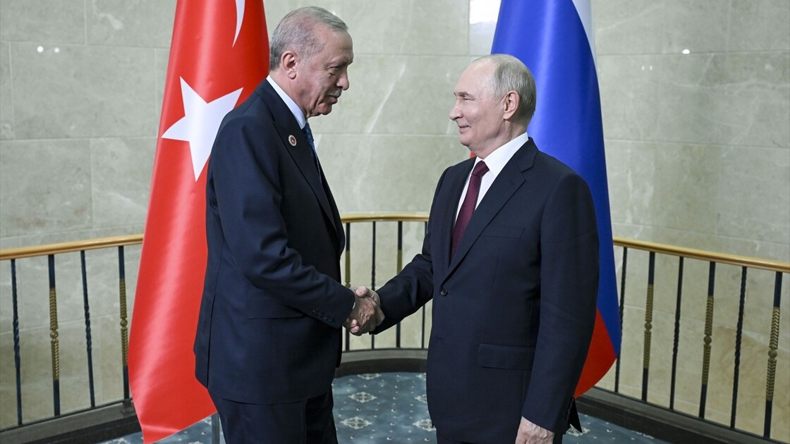 Cumhurbaşkanı Erdoğan, Rusya Devlet Başkanı Putin ile görüştü