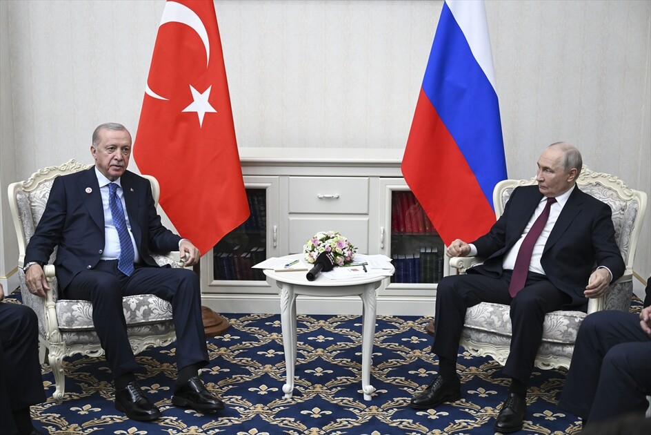 Cumhurbaşkanı Erdoğan, Rusya Devlet Başkanı Putin ile görüştü