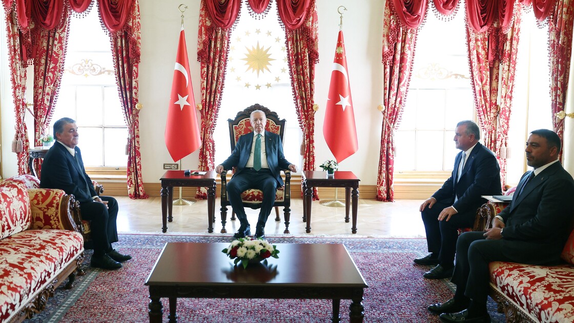 Cumhurbaşkanı Erdoğan, Beşiktaş Kulübü Başkanı Adalı'yı kabul etti