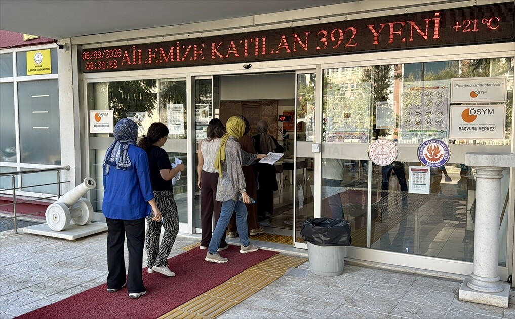 Kırşehir'de KPSS Genel Yetenek-Genel Kültür oturumu başladı