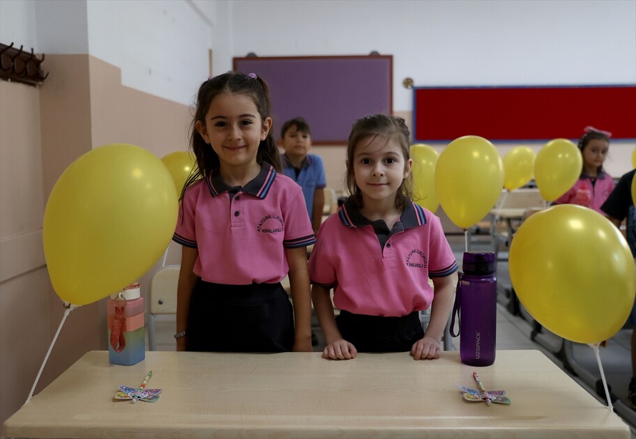 Kırklareli'nde okullarda ilk zil uyum için çaldı