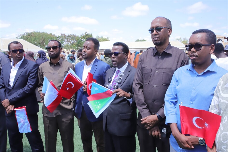 Somalililer Türkiye'ye teşekkür gösterisi düzenledi