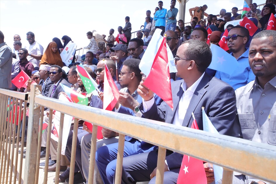 Somalililer Türkiye'ye teşekkür gösterisi düzenledi