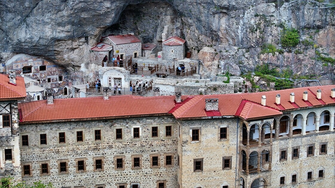 Sümela Manastırı'nı 520 bin kişi ziyaret etti