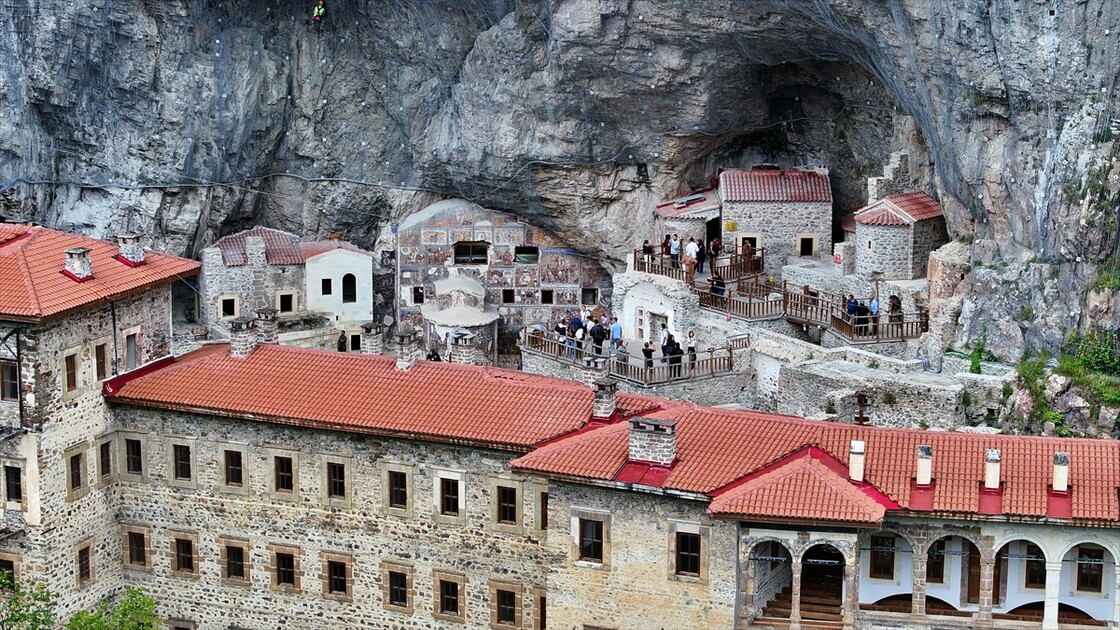 Sümela Manastırı'nı 520 bin kişi ziyaret etti