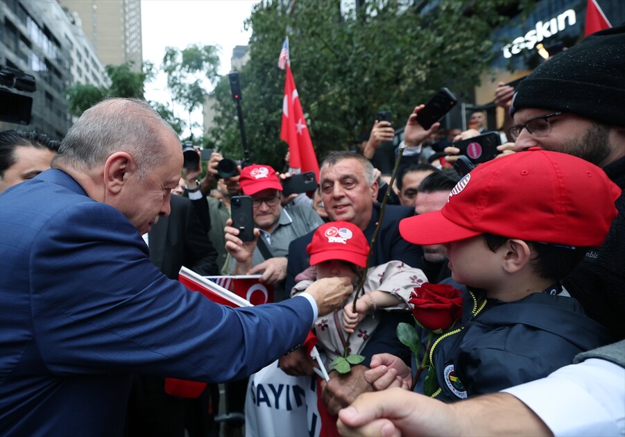 Cumhurbaşkanı Erdoğan, BM 81. Genel Kurulu'na katılmak üzere ABD'ye geldi