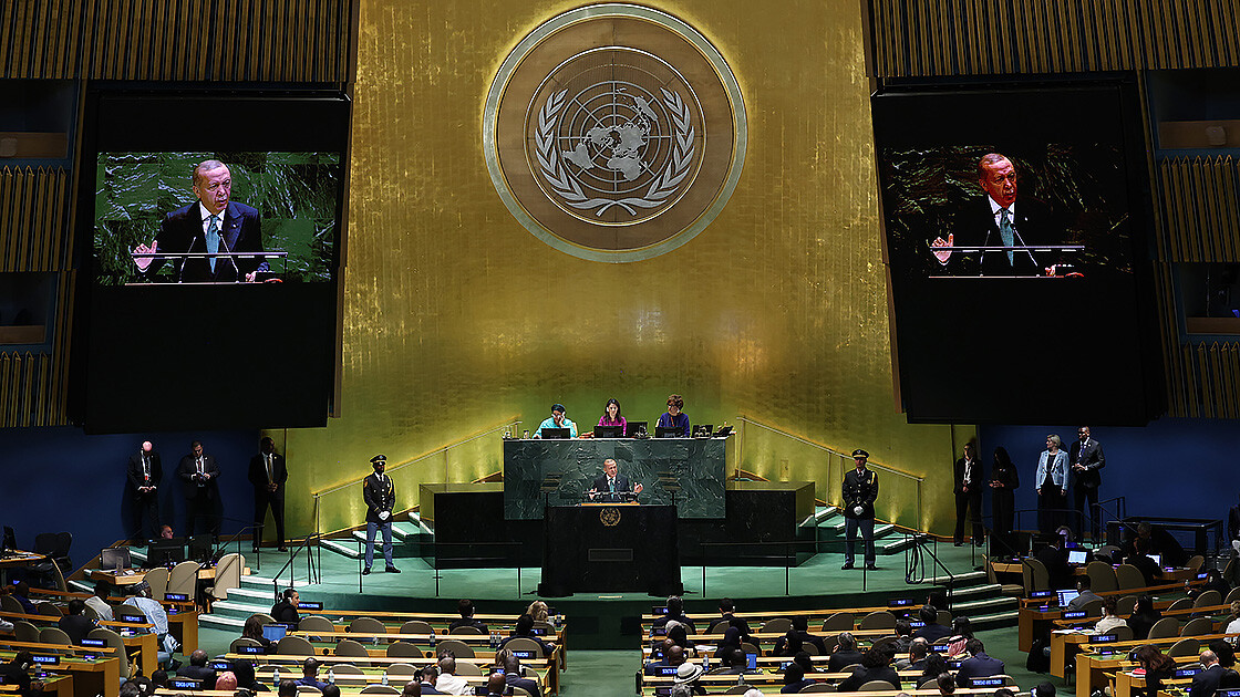 Le président Erdogan sera une nouvelle fois la voix de la Palestine à l'ONU