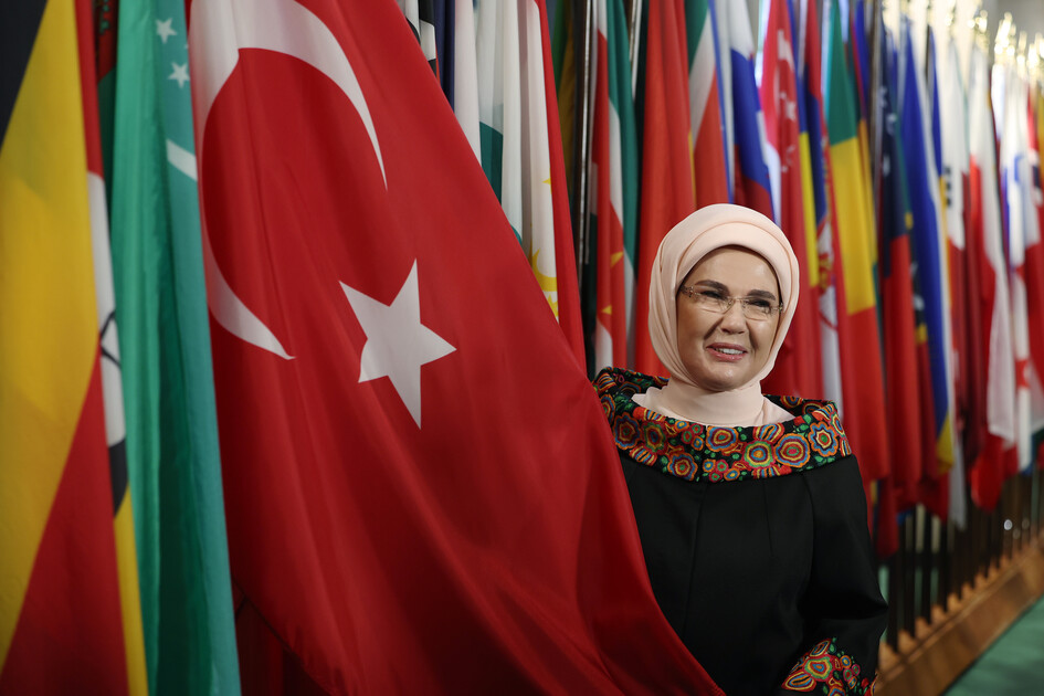 Emine Erdoğan'ın ABD'de gündemi çocuklar, iklim ve kalkınma oldu