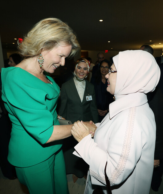 Emine Erdoğan, BM'de çocuklar için güvenli dijital sistemlerin inşasına ilişkin programa katıldı