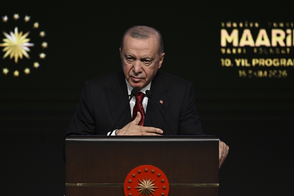 Cumhurbaşkanı Erdoğan, Türkiye Maarif Vakfı 10. Yıl Programı'na katıldı