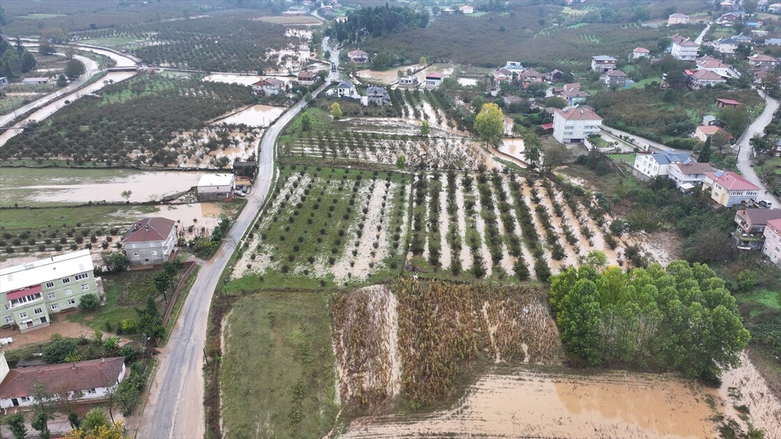 Sakarya'da sağanak etkisini sürdürüyor