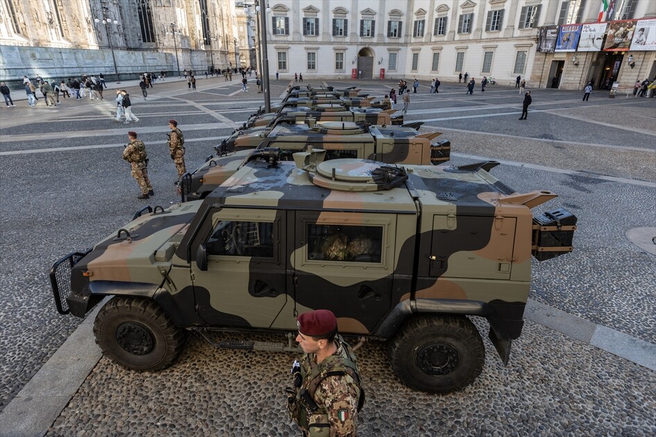 Milano’da protesto öncesi 500 asker görevlendirildi