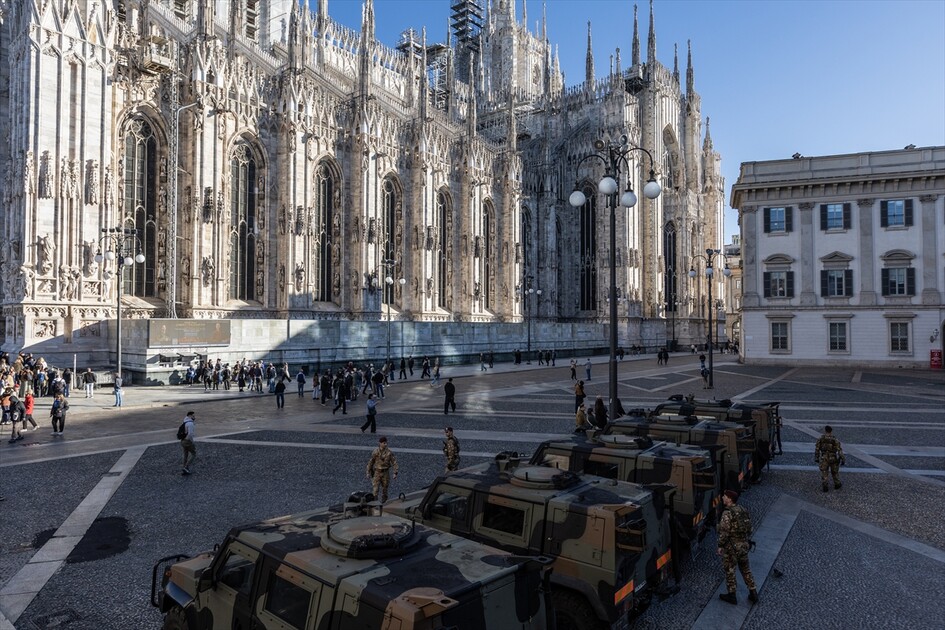 Milano’da protesto öncesi 500 asker görevlendirildi
