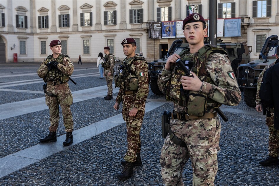 Milano’da protesto öncesi 500 asker görevlendirildi