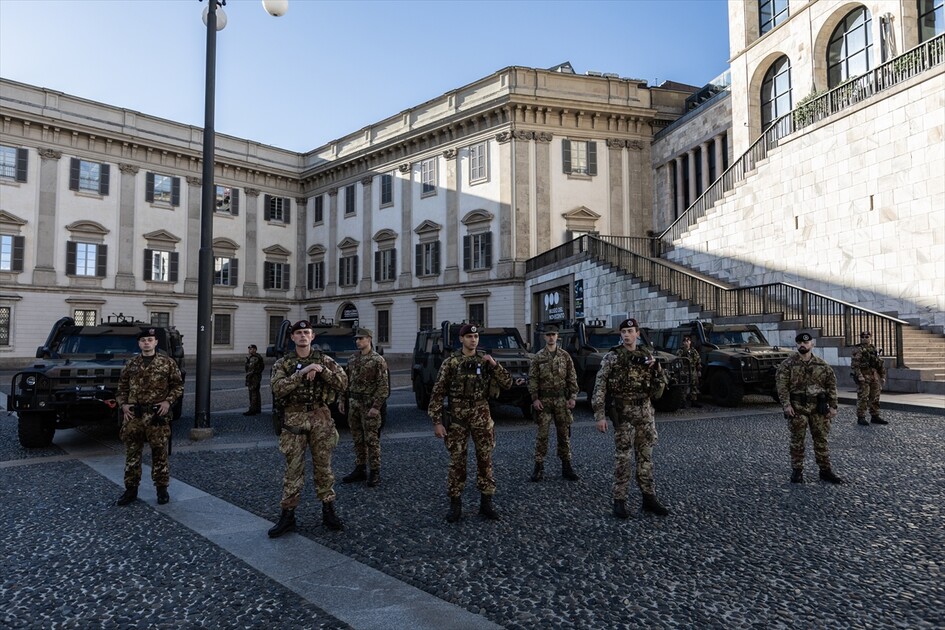 Milano’da protesto öncesi 500 asker görevlendirildi