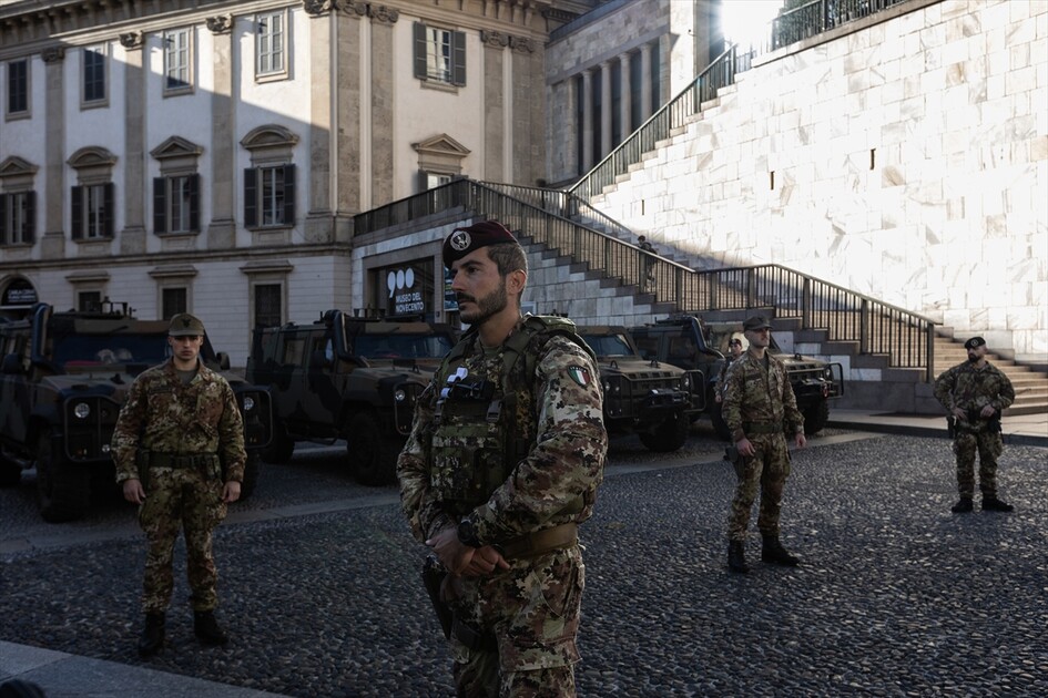 Milano’da protesto öncesi 500 asker görevlendirildi