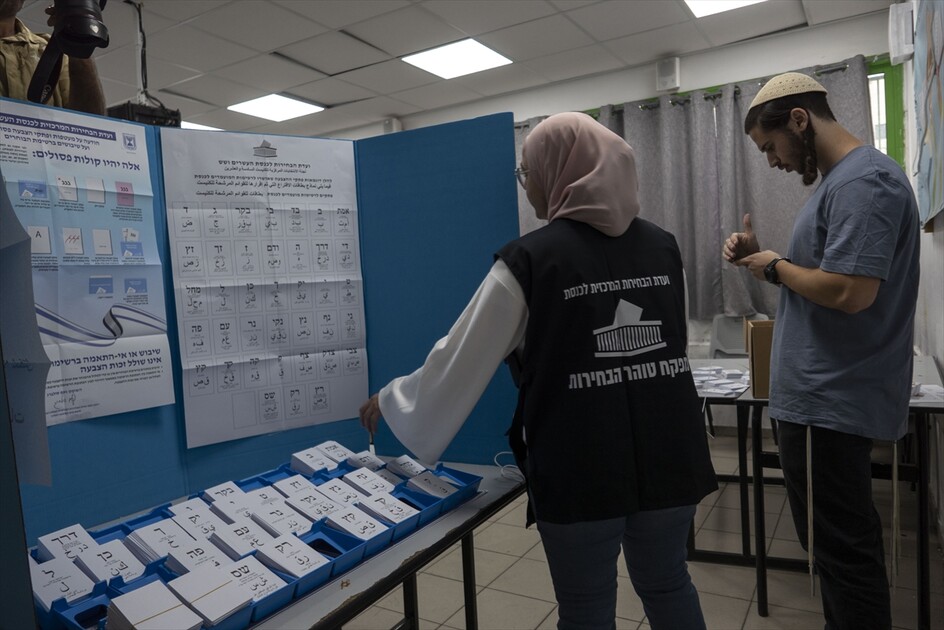İsrail'de genel seçim hazırlıkları tamamlandı