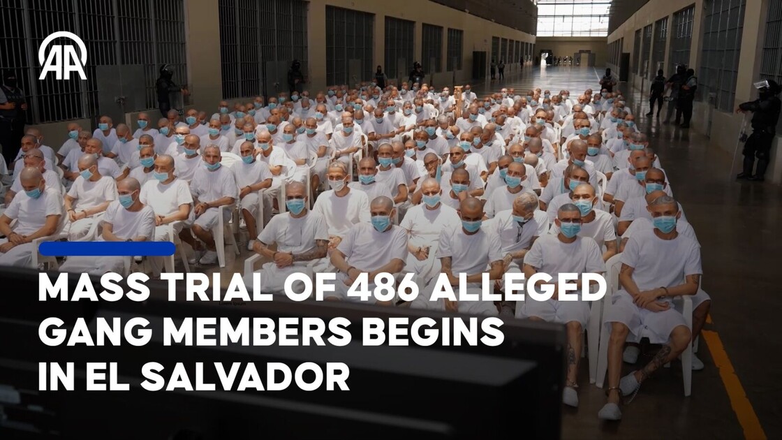 El Salvador has started a mass trial for 486 alleged gang members via ...