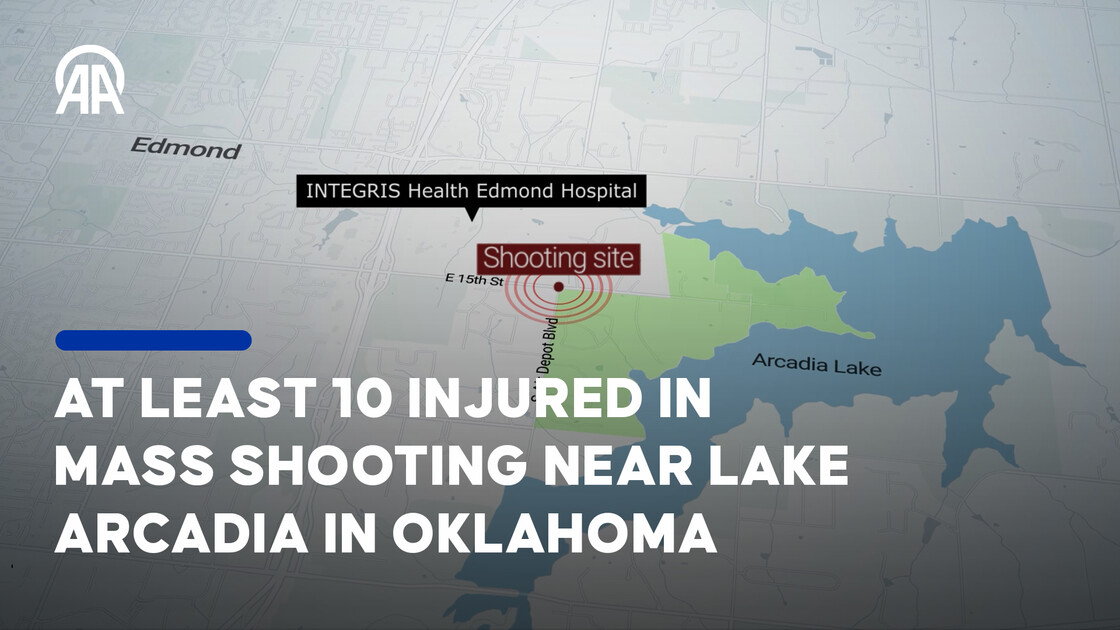 At least 10 injured in mass shooting near Lake Arcadia in Oklahoma